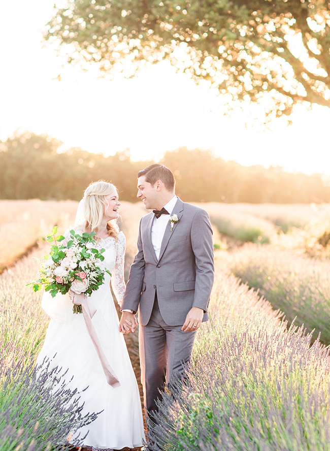 Lavender Field Vow Renewal in Italy - Inspired by This