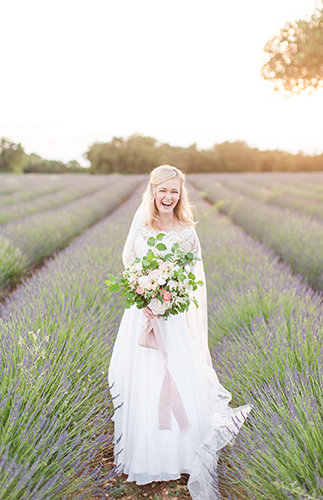 Lavender Field Vow Renewal in Italy - Inspired by This