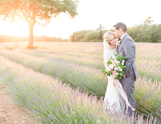 Lavender Field Vow Renewal in Italy - Inspired by This