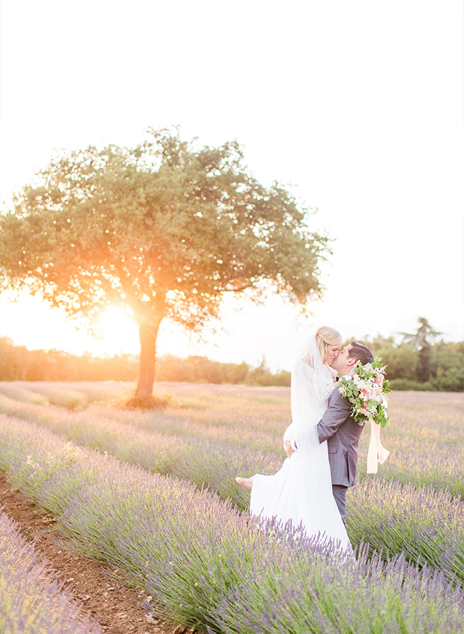 Lavender Field Vow Renewal in Italy - Inspired by This