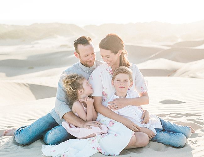 Sweet Sand Dune Family Photos - Inspired by This