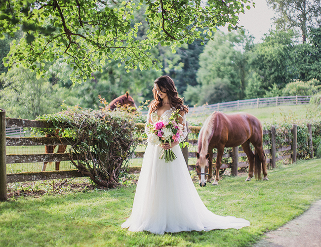 Romantic Equestrian Wedding - Inspired by This