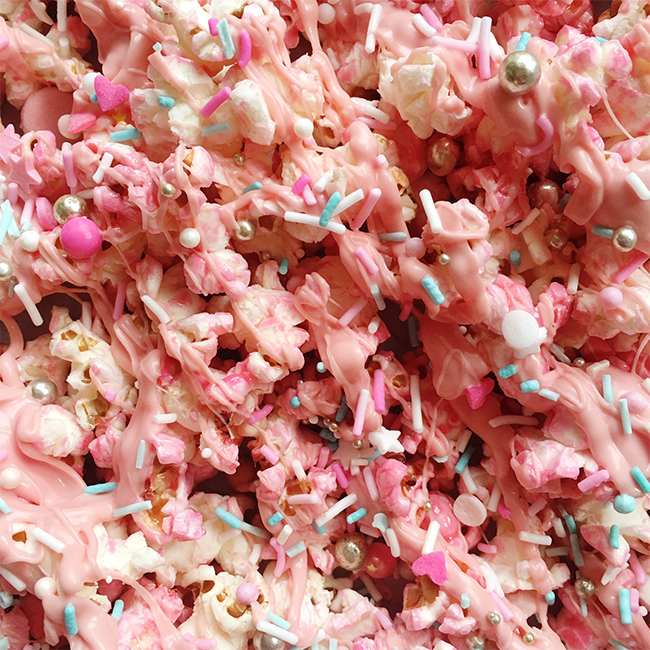 Pink Unicorn Popcorn Recipe - Inspired By This