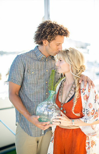 Sunset Sailboat Engagement Photos - Inspired by This