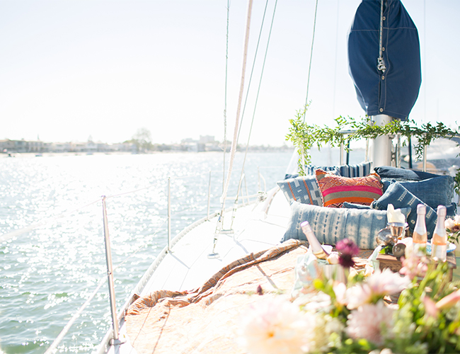 Sunset Sailboat Engagement Photos - Inspired by This