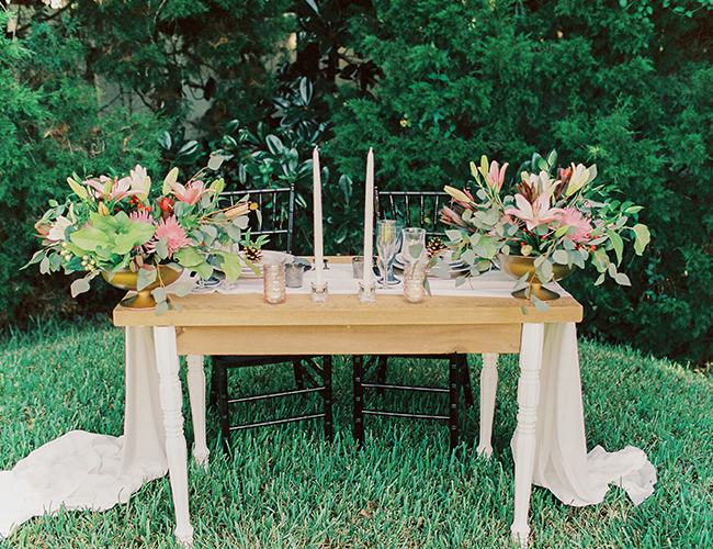 Intimate Fall Library Wedding - Inspired by This