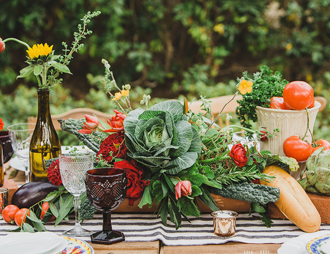 Fall Italian Themed Dinner Party - Inspired by This