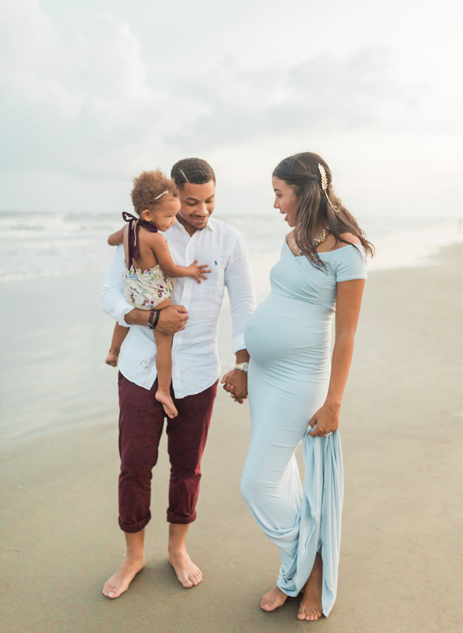 A Beachfront Babymoon Maternity - Inspired by This