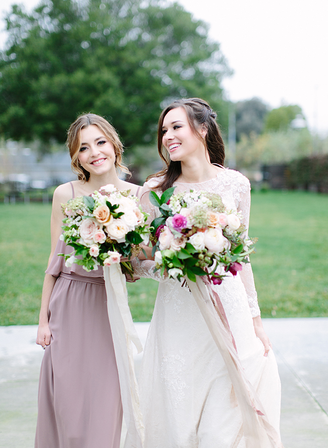 Rustic Steel Grey and Mauve Wedding Inspiration - Inspired by This