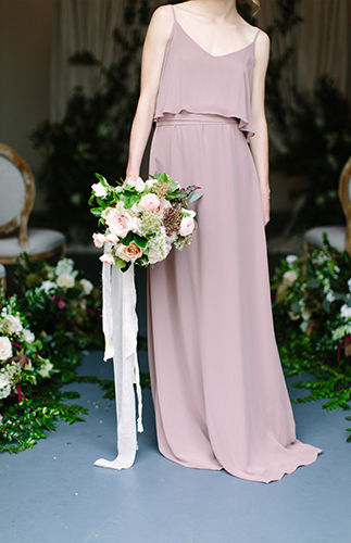 Rustic Steel Grey and Mauve Wedding Inspiration - Inspired by This