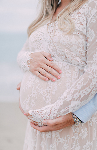 Elegant Laguna Beach Maternity Photos - Inspired by This