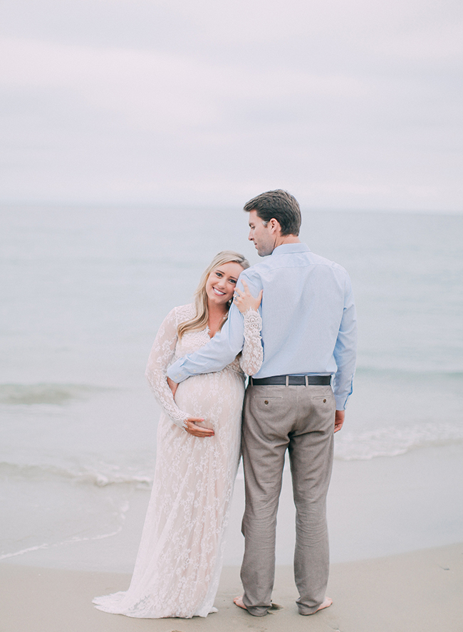 Elegant Laguna Beach Maternity Photos - Inspired by This