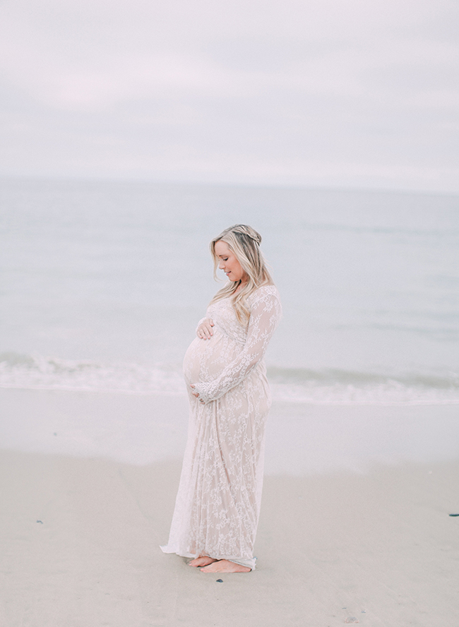 Elegant Laguna Beach Maternity Photos - Inspired by This