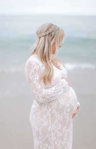 Elegant Laguna Beach Maternity Photos - Inspired by This