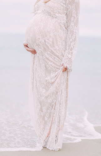 Elegant Laguna Beach Maternity Photos - Inspired by This