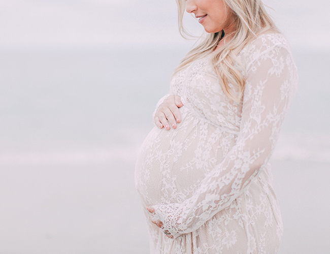 Elegant Laguna Beach Maternity Photos - Inspired by This