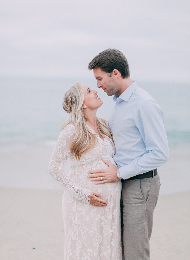 Elegant Laguna Beach Maternity Photos - Inspired by This