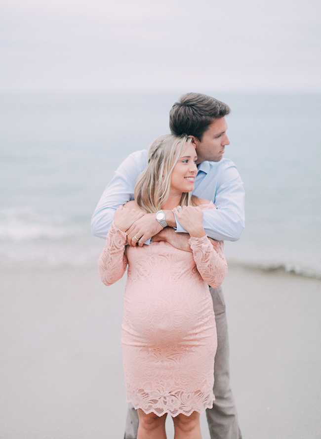 Elegant Laguna Beach Maternity Photos - Inspired by This