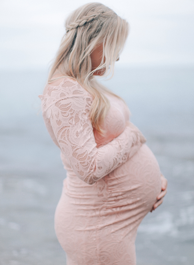 Elegant Laguna Beach Maternity Photos - Inspired by This