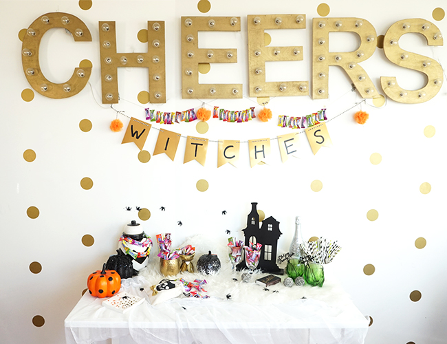 Creative Candy Themed Halloween Party Ideas - Inspired by This