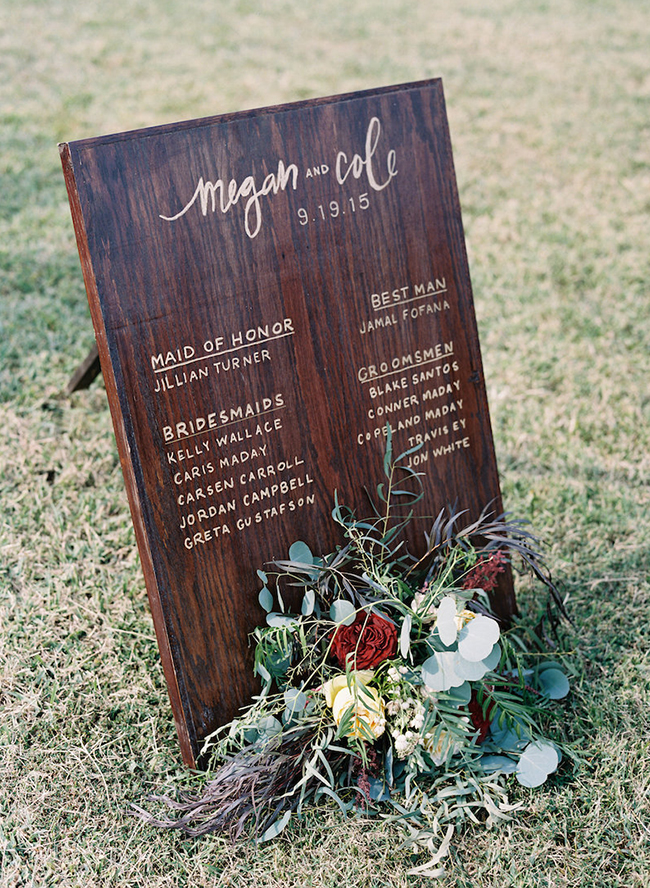 10 Signs You Have to Have at Your Wedding - Inspired by This