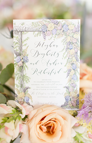 Lush Garden Wedding Inspiration - Inspired by This