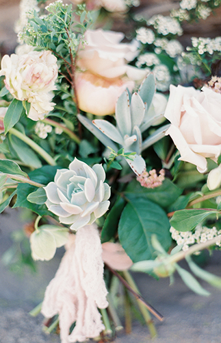 Romantic Black & White Desert Elopement - Inspired by This