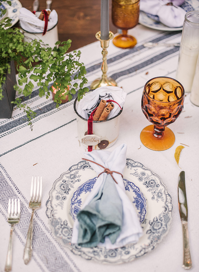 A Boho Backyard Friendsgiving - Inspired by This