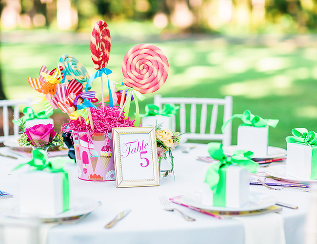 Hot Pink Patterned Baby Shower - Inspired by This