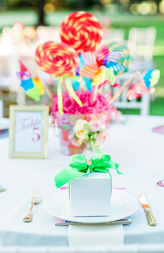 Hot Pink Patterned Baby Shower - Inspired by This