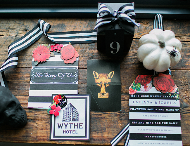 10 Totally Classy Halloween Weddings Inspired By This