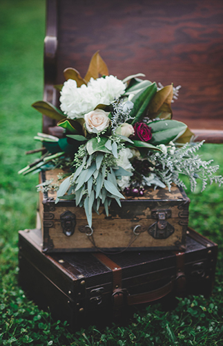 Vintage Fall Wedding Inspiration in Alabama - Inspired by This