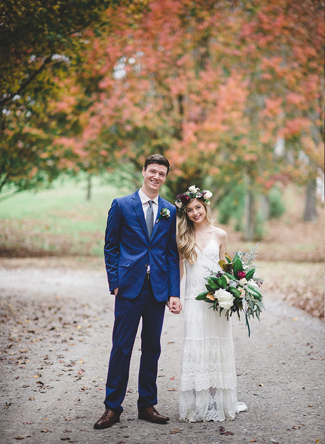 Vintage Fall Wedding Inspiration in Alabama - Inspired by This