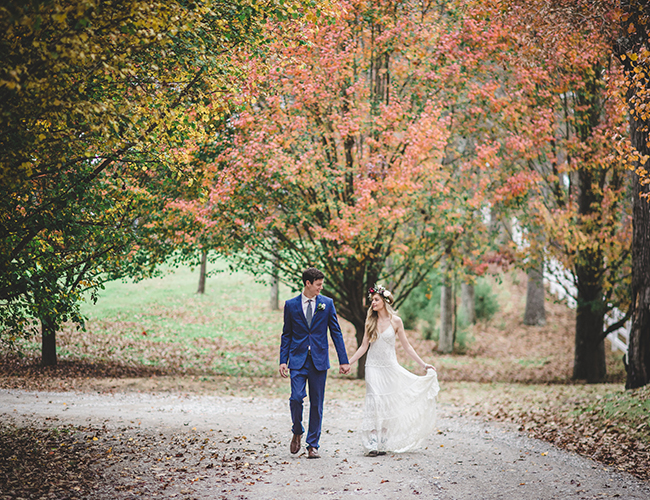 Vintage Fall Wedding Inspiration in Alabama - Inspired by This