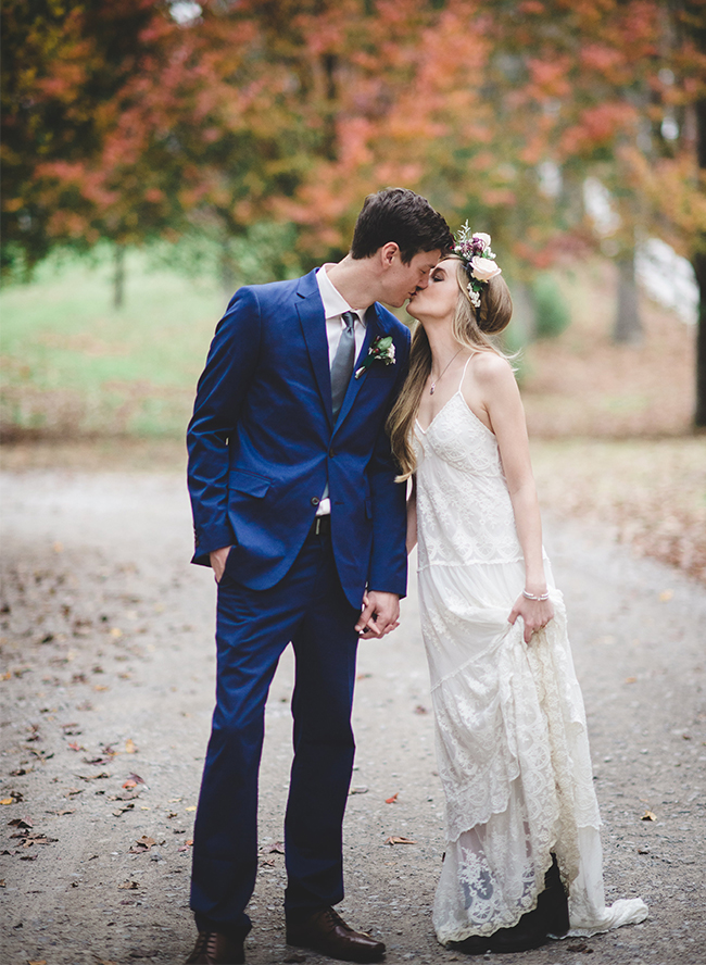 Vintage Fall Wedding Inspiration in Alabama - Inspired by This