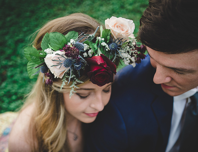 Vintage Fall Wedding Inspiration in Alabama - Inspired by This