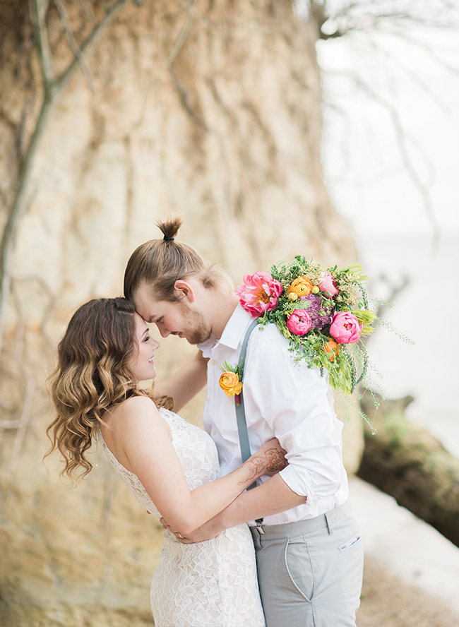 Bohemian Beach Wedding Inspiration - Inspired by This