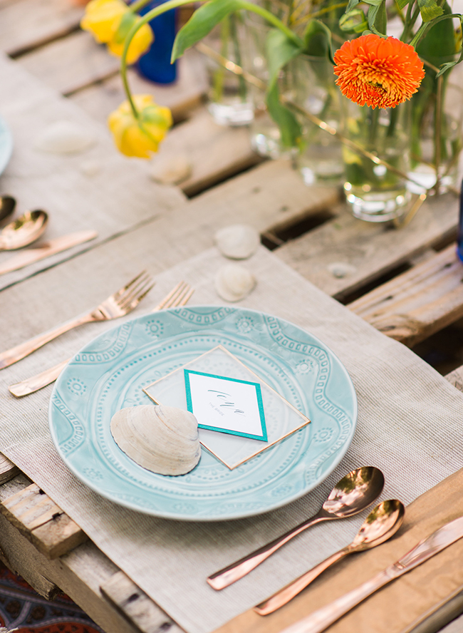 Bohemian Beach Wedding Inspiration - Inspired by This