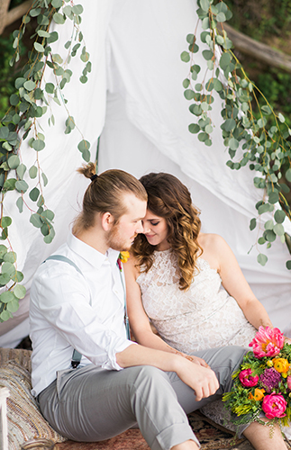 Bohemian Beach Wedding Inspiration - Inspired by This