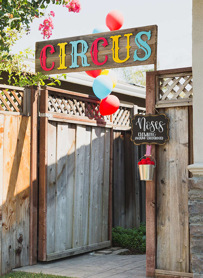 Animal Circus Themed First Birthday Party - Inspired by This