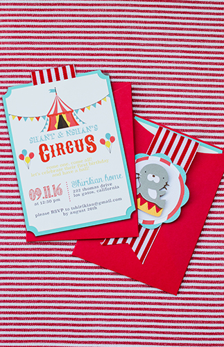 Animal Circus Themed First Birthday Party - Inspired by This