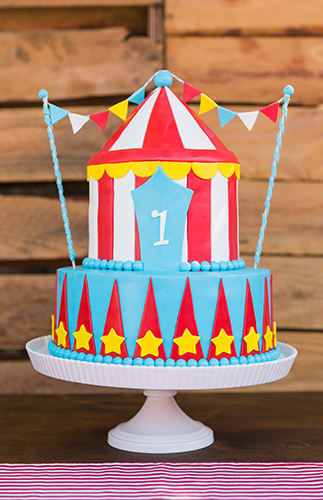 Animal Circus Themed First Birthday Party - Inspired by This