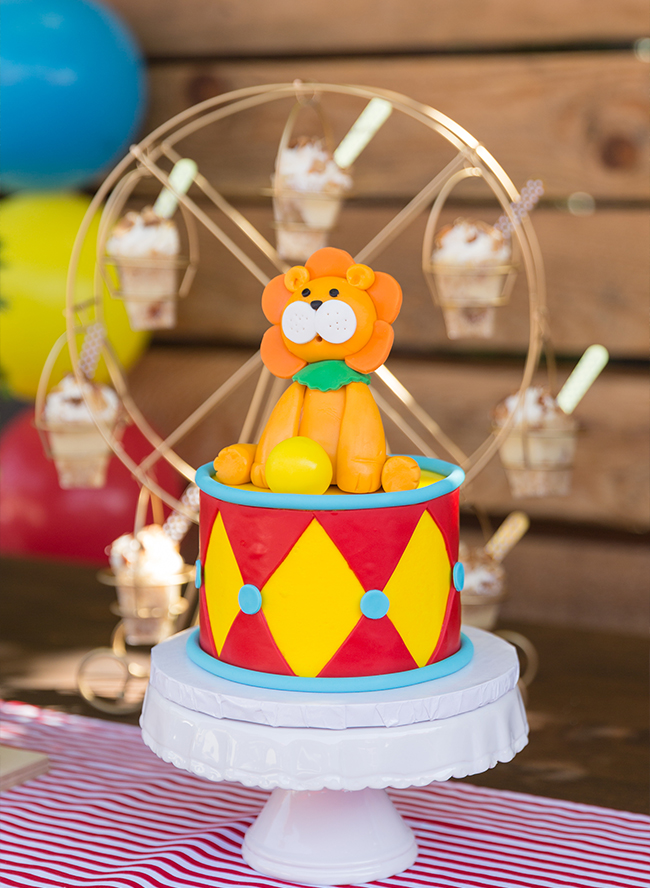 Animal Circus Themed First Birthday Party - Inspired by This