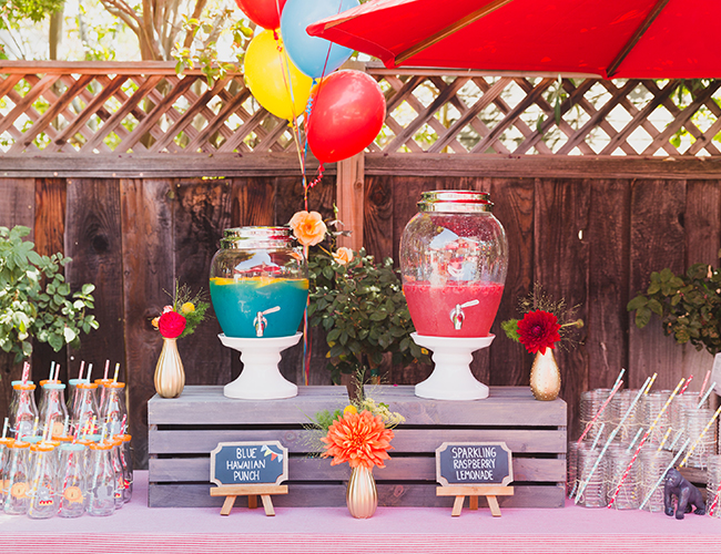 Animal Circus Themed First Birthday Party - Inspired by This