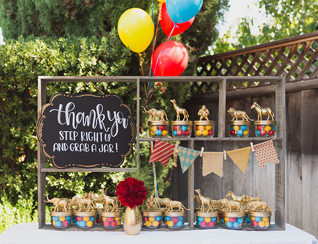 Animal Circus Themed First Birthday Party - Inspired by This