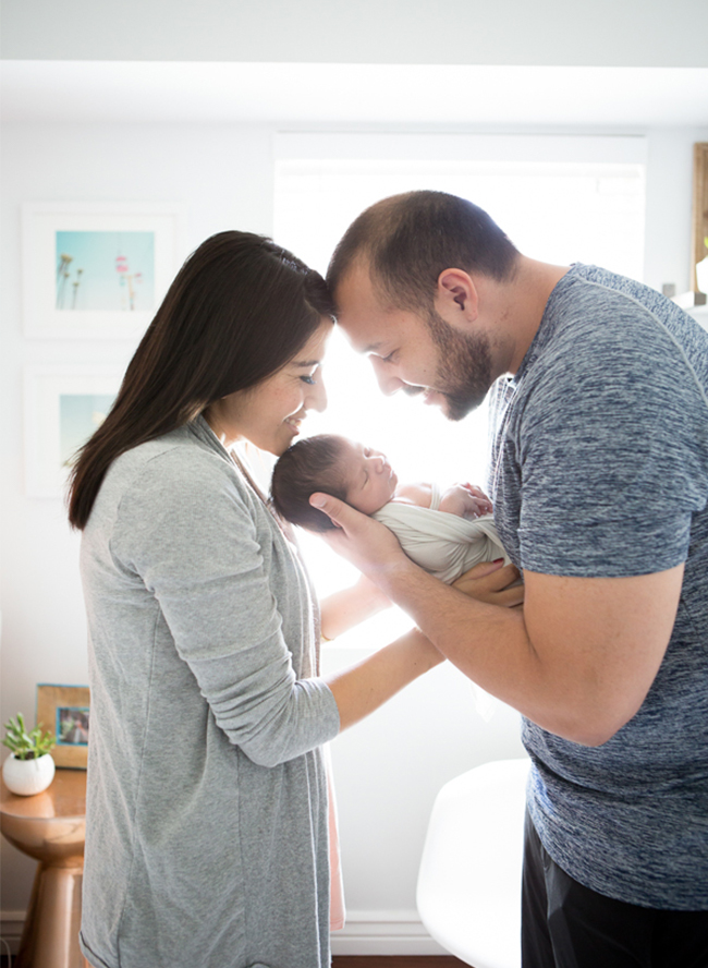 Cool Blue Modern Nursery - Inspired by This
