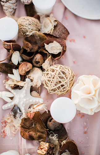 Moody Beach Elopement with Moroccan Details - Inspired by This