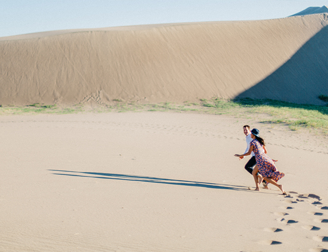 Colorado Sand Dunes Engagement Photos - Inspired by This