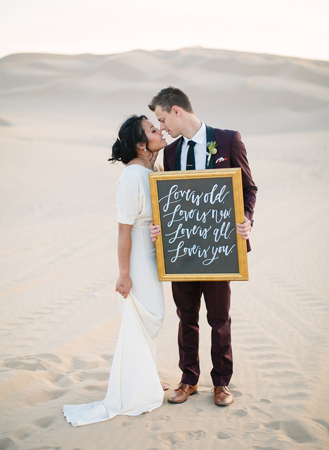 Desert Dunes Elopement - Inspired by This