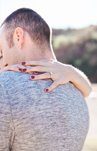 Lakeside Engagement with Wild Horses - Inspired by This